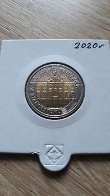 5 zł Pałac Branickich w Białymstoku 2020 r.-UNC