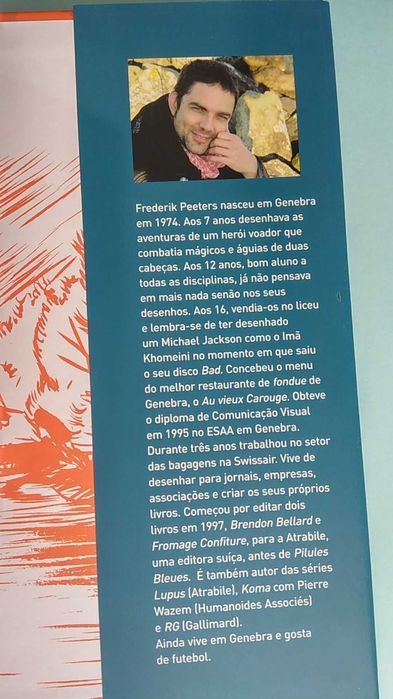 Frederik Peeters - Comprimidos Azuis - Ed. Biblioteca de Alice