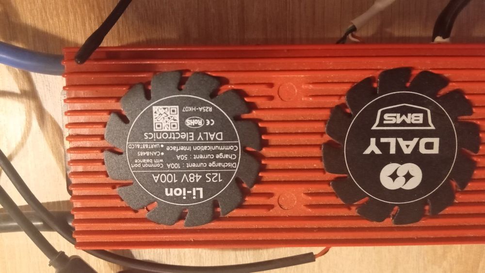 BMS Daly 12s 48v 100A + moduł Bluetooth