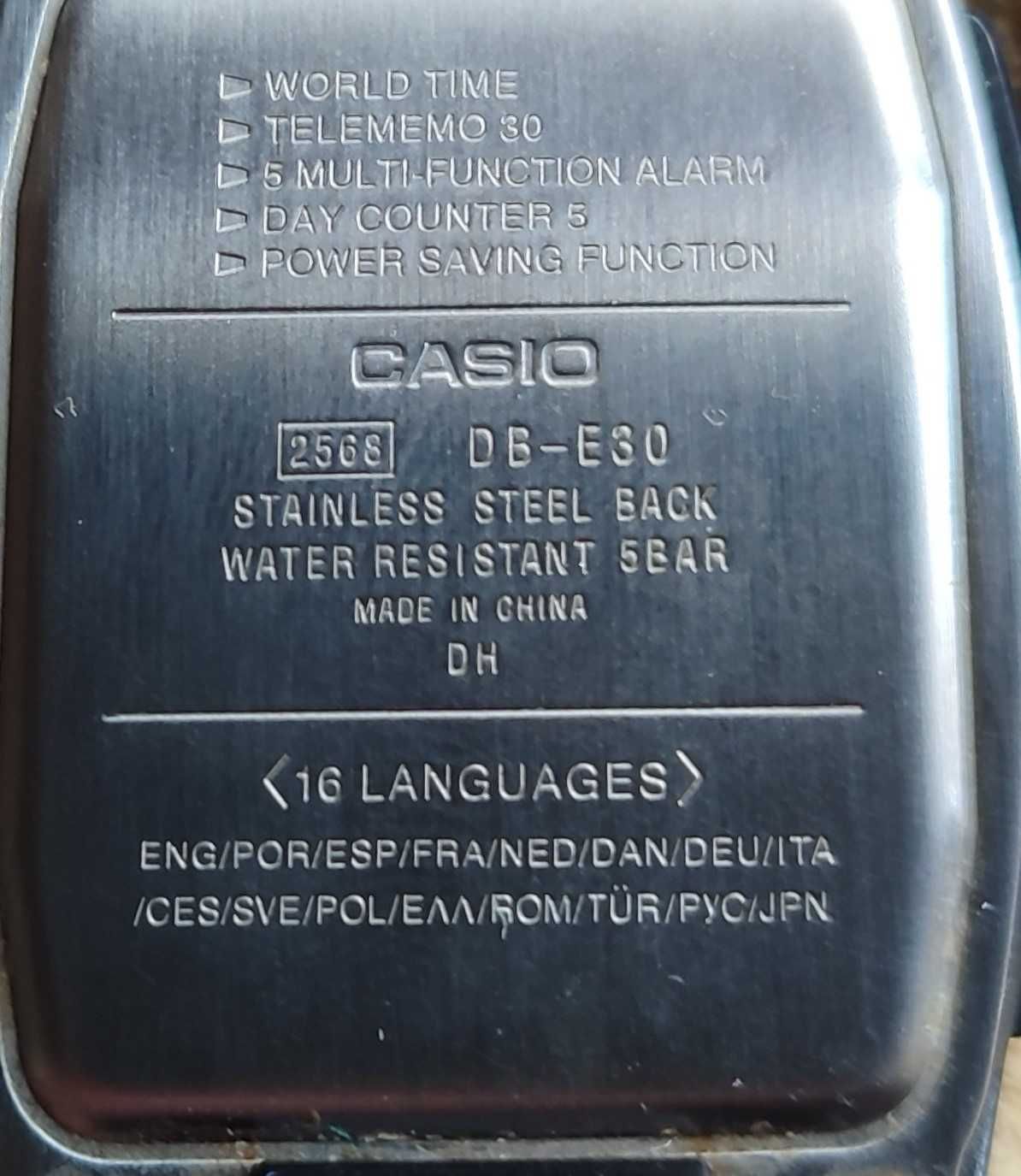 Relógio antigo Casio DBE 30