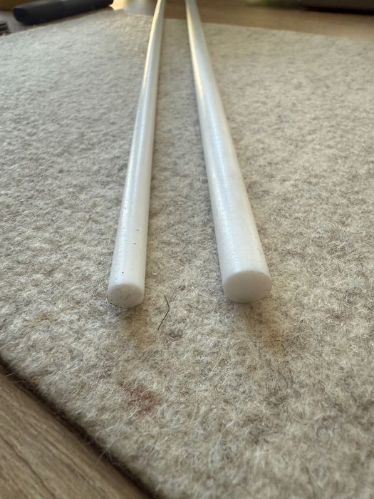 Pręty Wałki Teflonowe PTFE 8mm i 11mm | Duży Pakiet