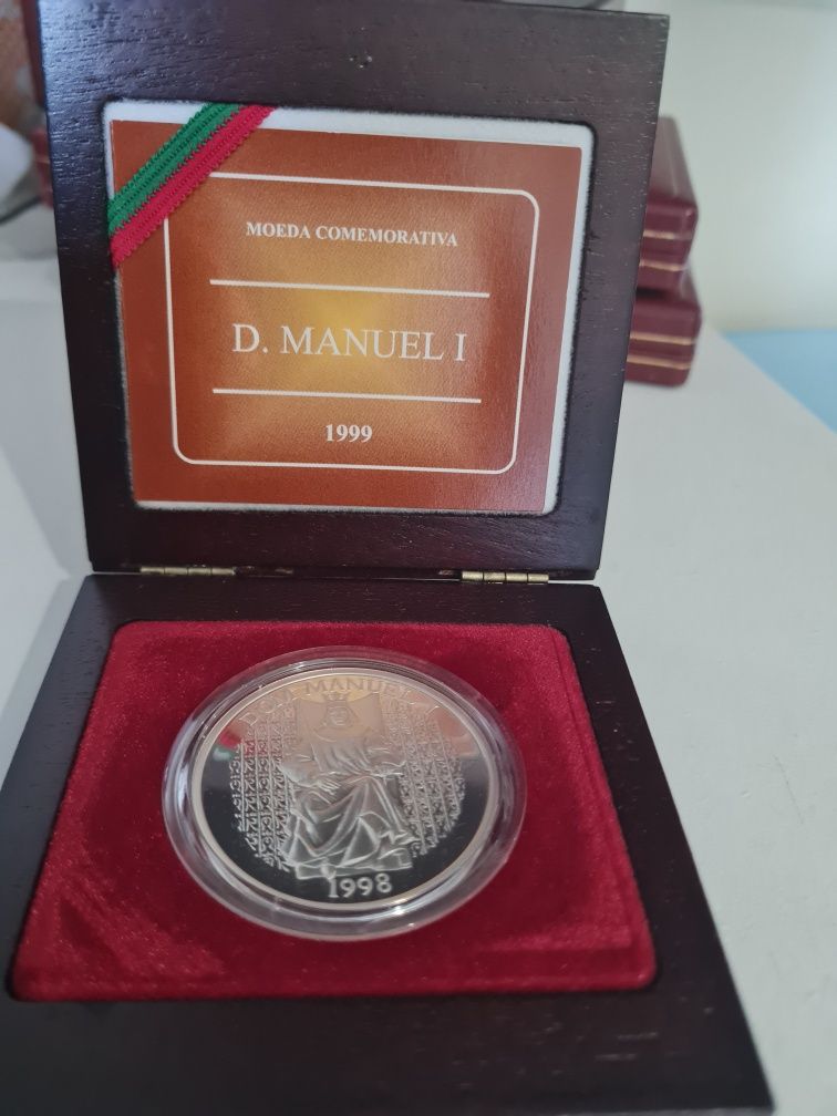 Moeda comemorativa D.Manuel I