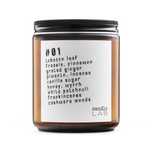 #01 casablanca - sojowa świeca zapachowa candleLAB - 250ml