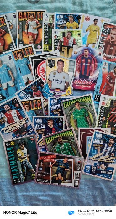 Match attax cartas