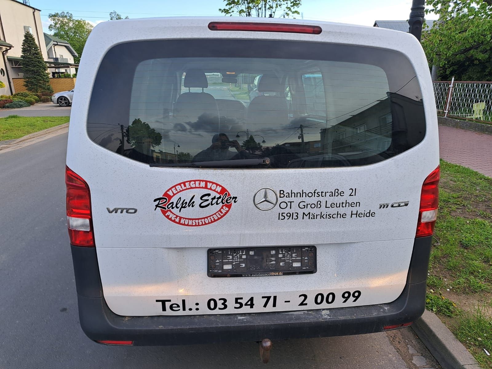 Mercedes vito w447 extra long 2015r klima uszkodzony silnik