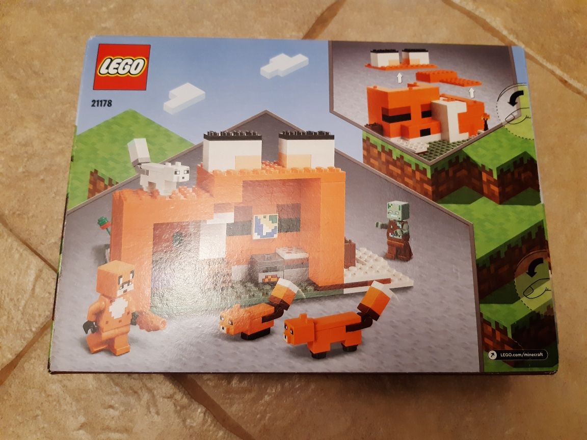 Lego minecraft nowe 21178