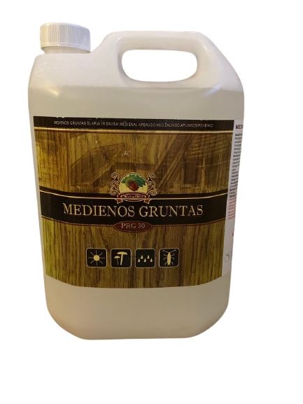 Naturalny impregnat do drewna - Medienos Gruntas PRG30