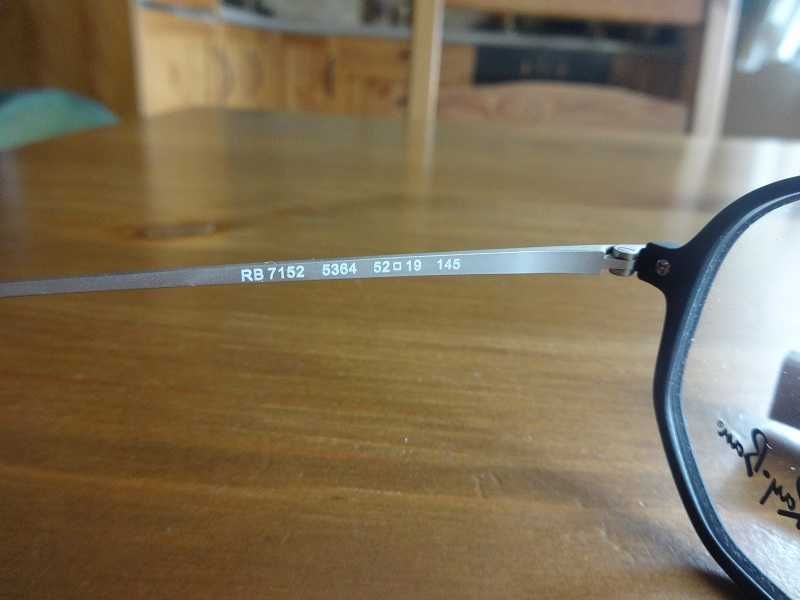 Okazja! Ray Ban oryginał 100 % oprawki okulary zerówki 52[]19 145