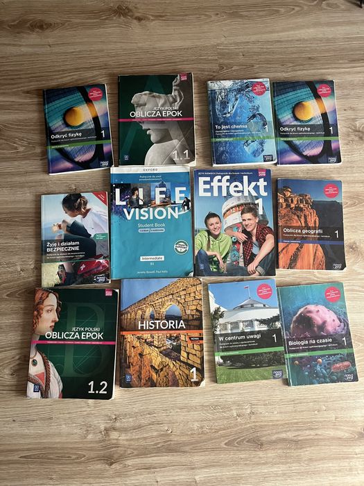 Podręczniki do klasy 1 szkoły średniej