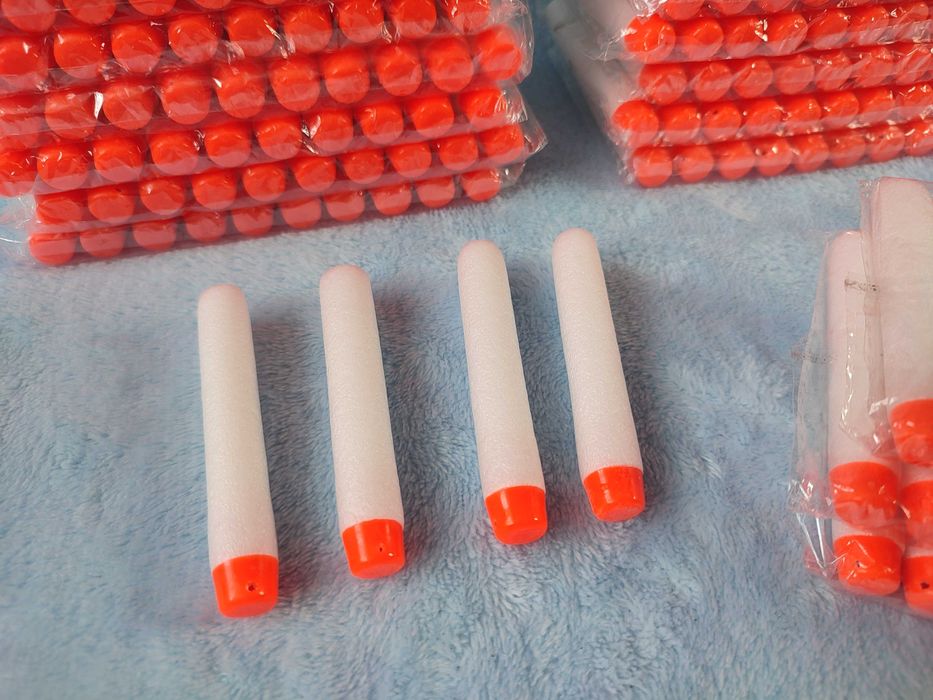 Патроны для Бластера NERF светящиеся в темноте 100 шт