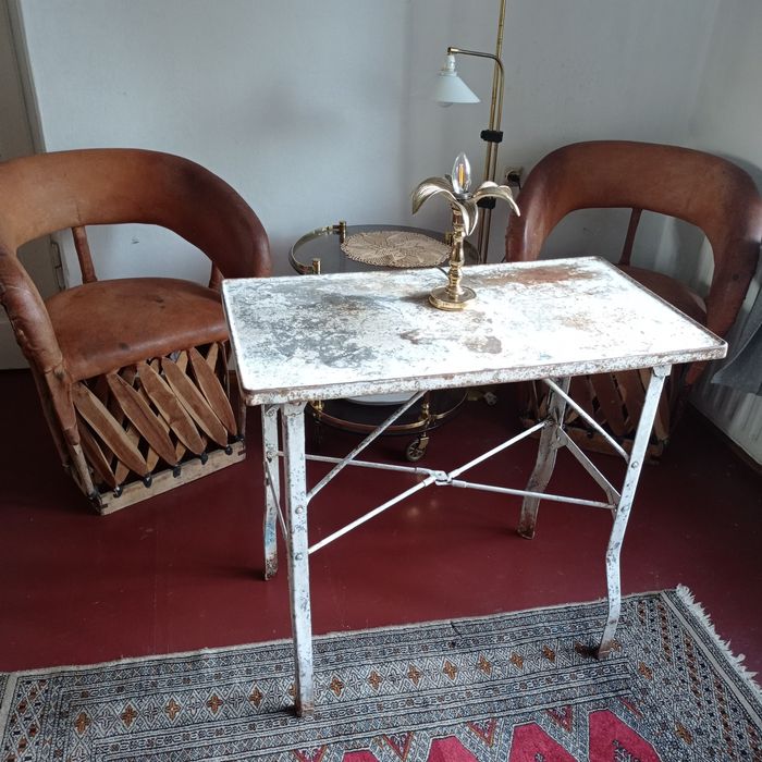 Stół metalowy antyk loft design