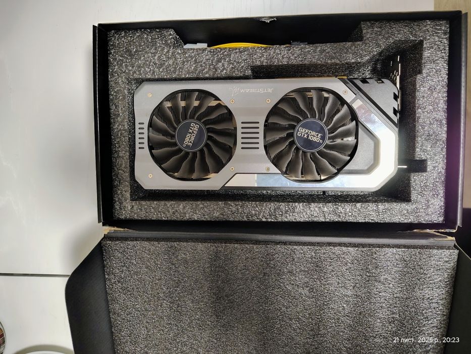 Відеокарта Palit jet stream gtx 1080 Ti 11 GB