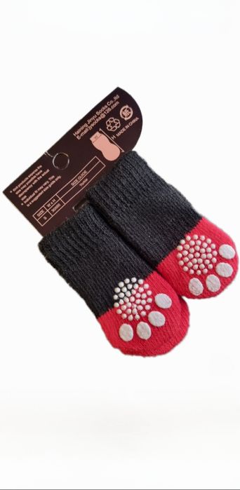 Шкарпетки НОВІ для собак малих порід цуценят котів розмір S носки