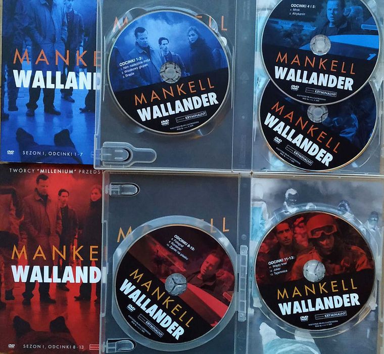 Mankell Wallander - kryminał