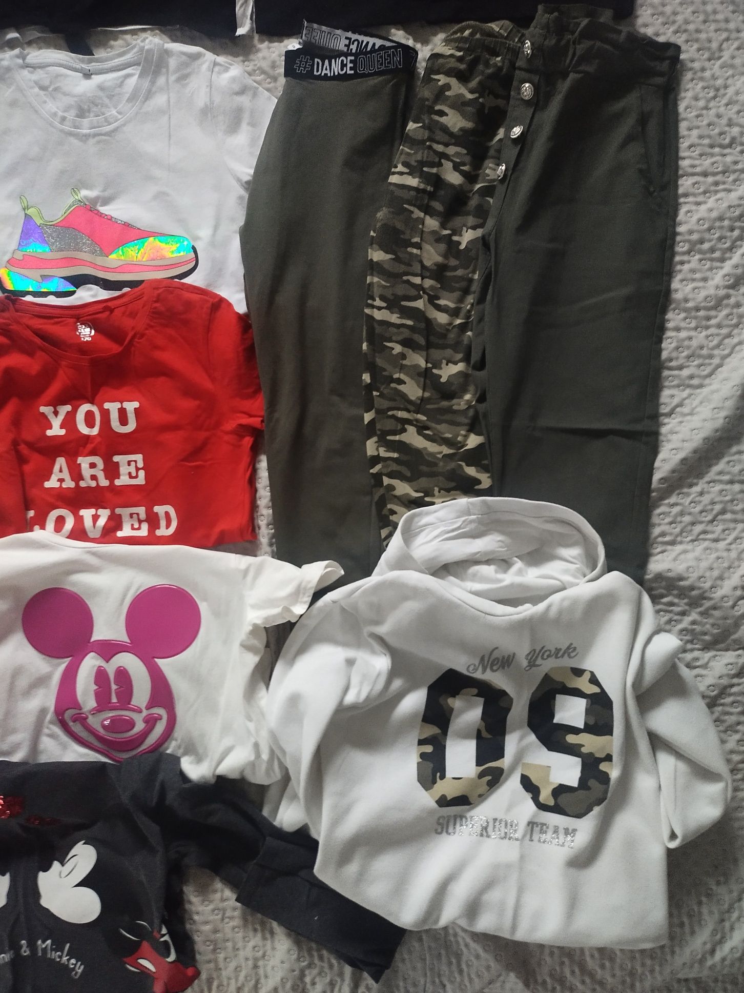 Zestaw ubrań dla dziewczynki 170/176 Smyk H&M C&A