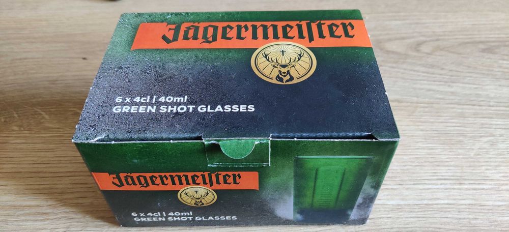 Jagermeister Nowe Kieliszki 40ml