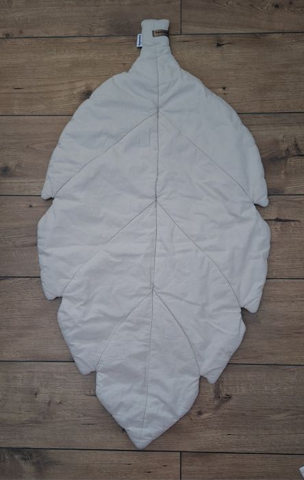 Mata Edukacyjna dla niemowląt liść Muminky, 100 proc.bawełna premium O