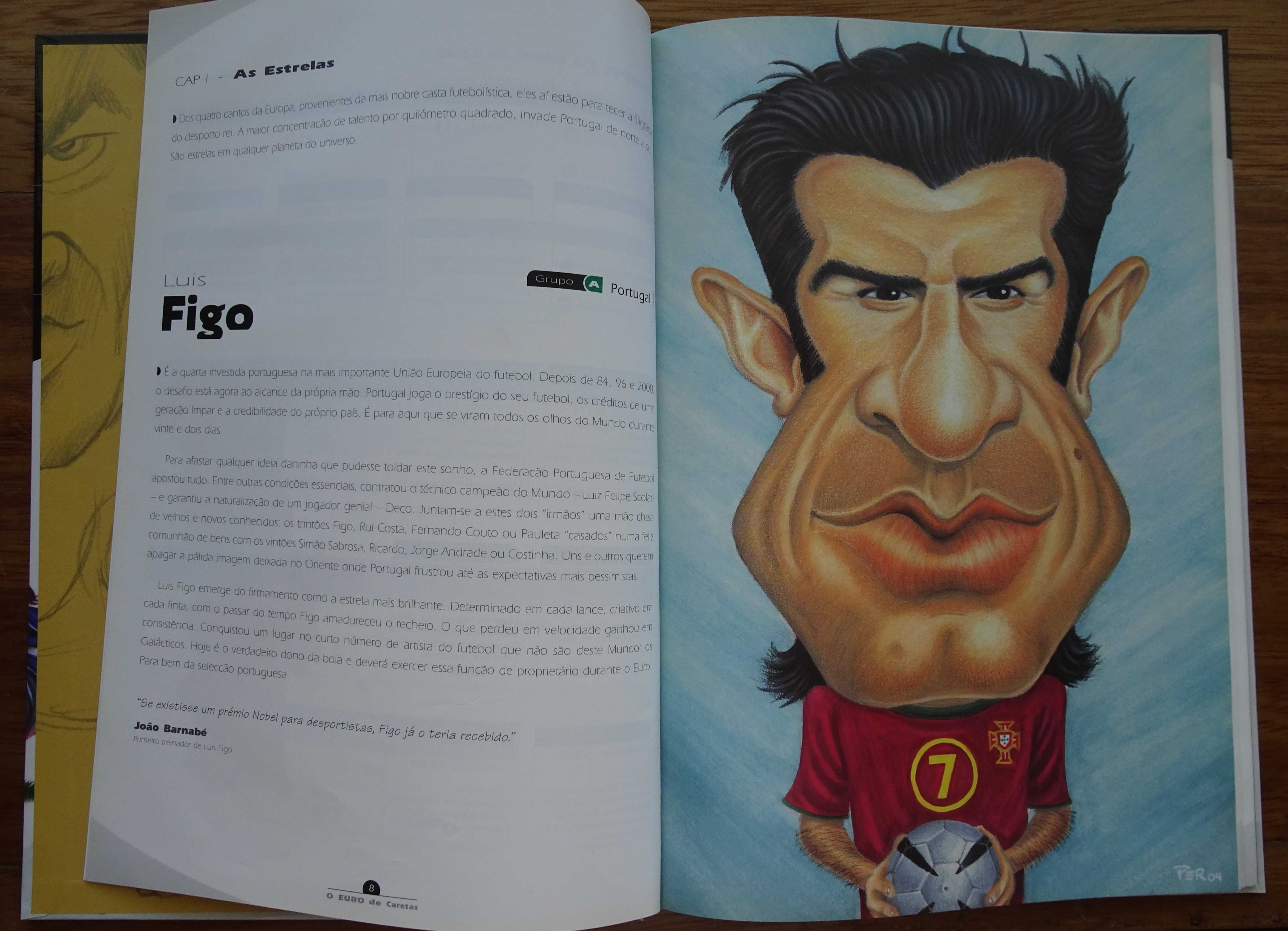 O Euro de Caretas - Portugal 2004 (50 Histórias Caricaturas)