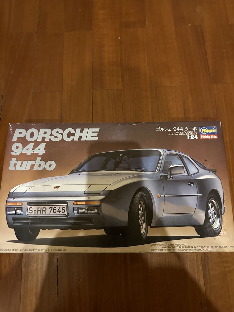 Porsche 944 Turbo 1/24 Hasegawa Modelismo