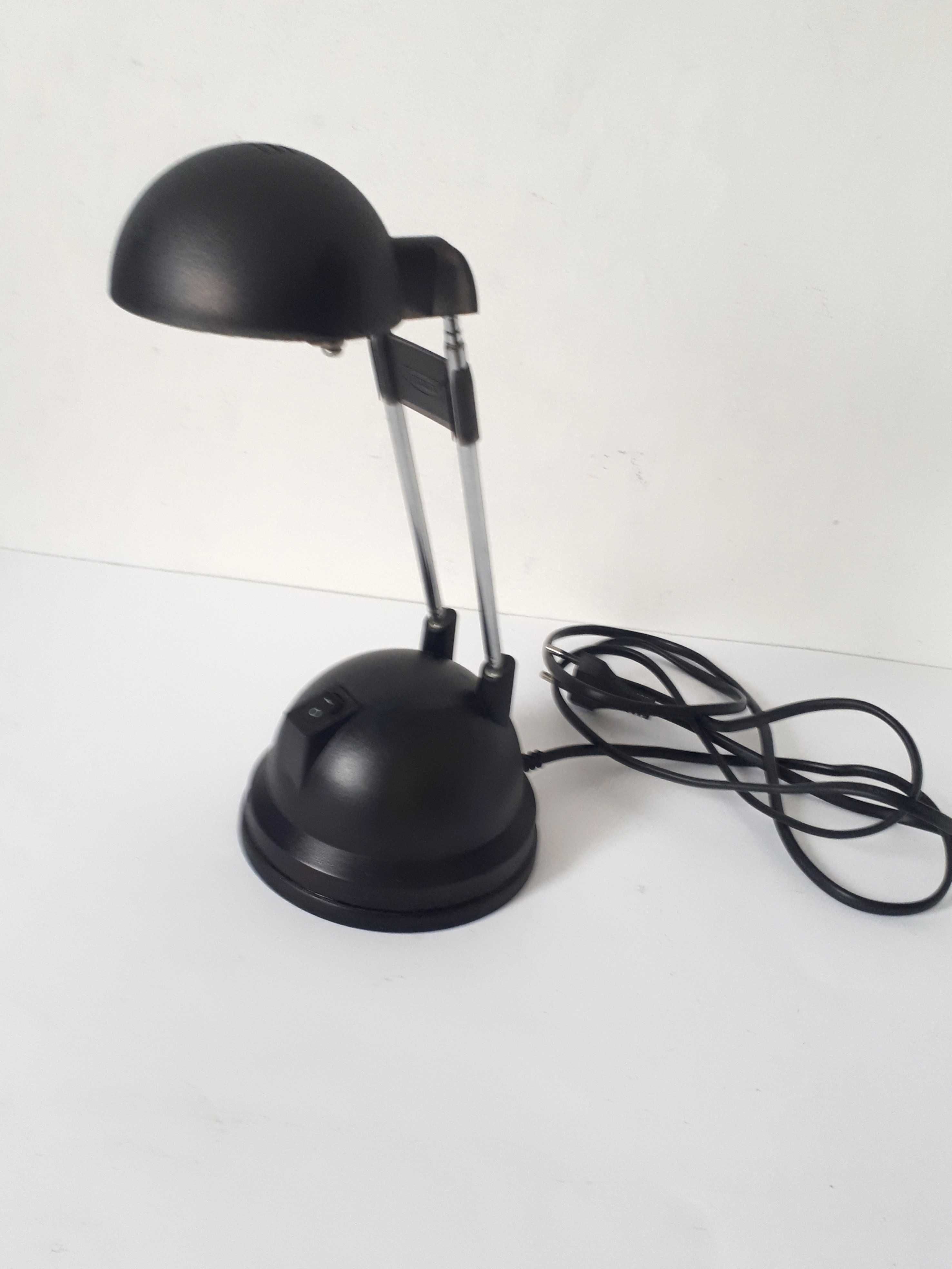 lampka biurkowa Ikea halogenowa czarna regulowana