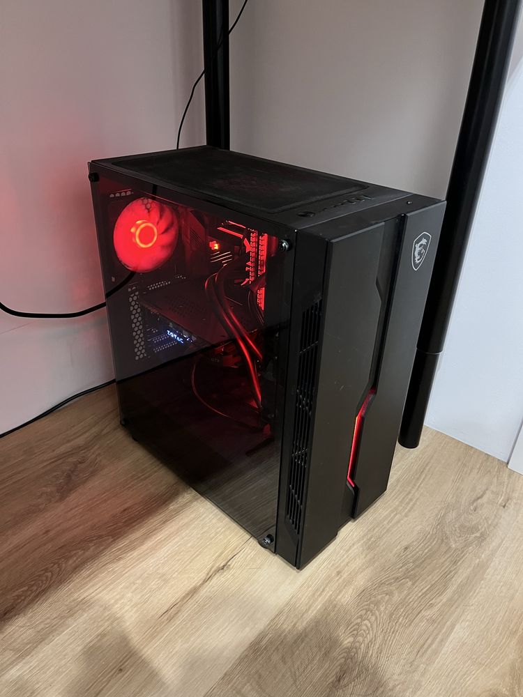 Komputer gameingowy ssd msi  i7 11700k 8 rdzeni gtx 1080 ti 32gb ram