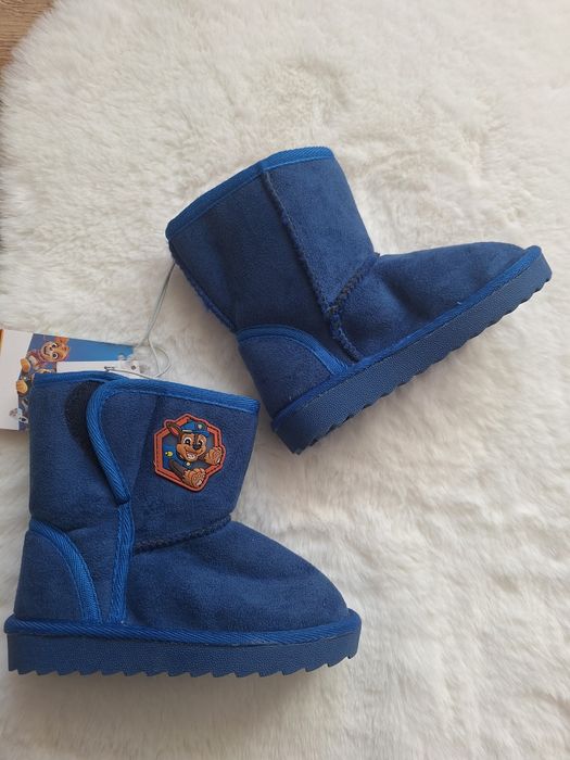 Buty zimowe dla chłopca chłopięce NOWE Psi Patrol 27 śniegowce uggi