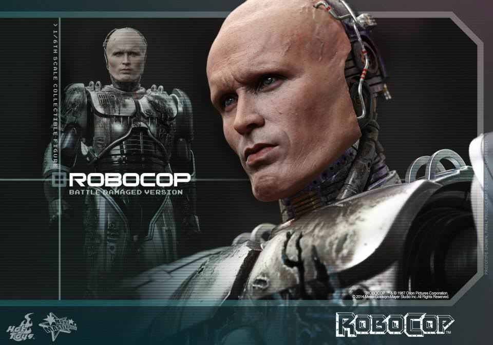 Фигурка 1/6 hot toys mms 266 ROBOCOP BD VERSION & ALEX MURPHY