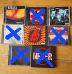 3 cds da banda Metallica