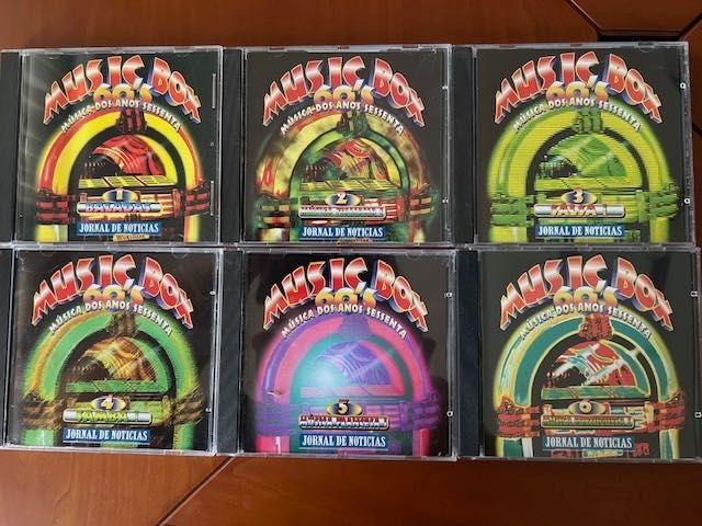 Coleção 16 CD de Música dos Anos Sessenta por tudo  12€