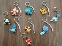 Porta Chaves Pokémon Pikachu Poliwag Snorlax Eevee Meowth Charmeleon