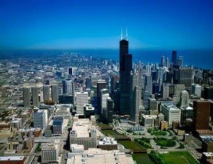 Chicago - Usa plakat do aranżacji wnętrza - Wysyłka