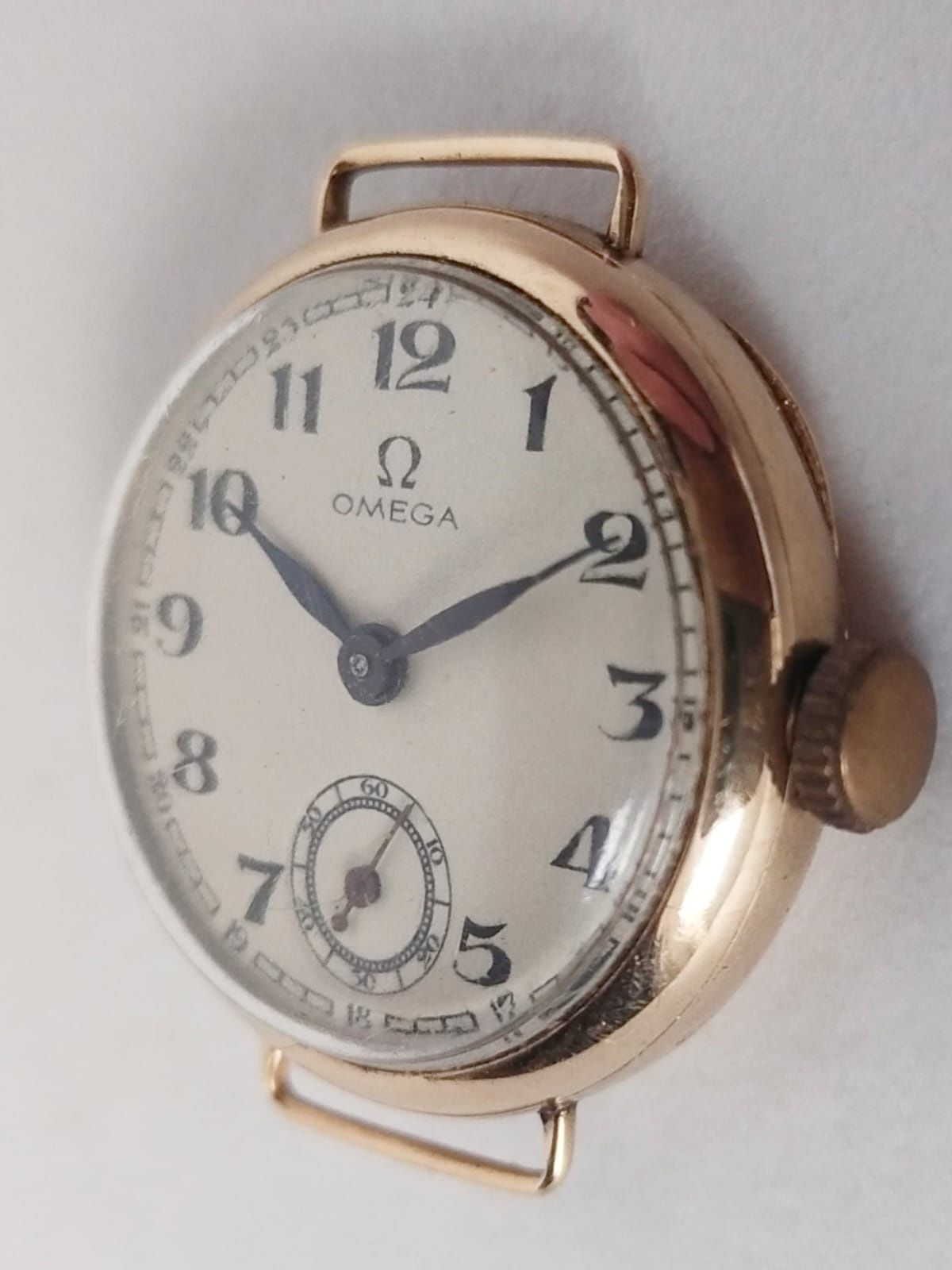 Damska złota Omega z lat 30-tych Swiss Made