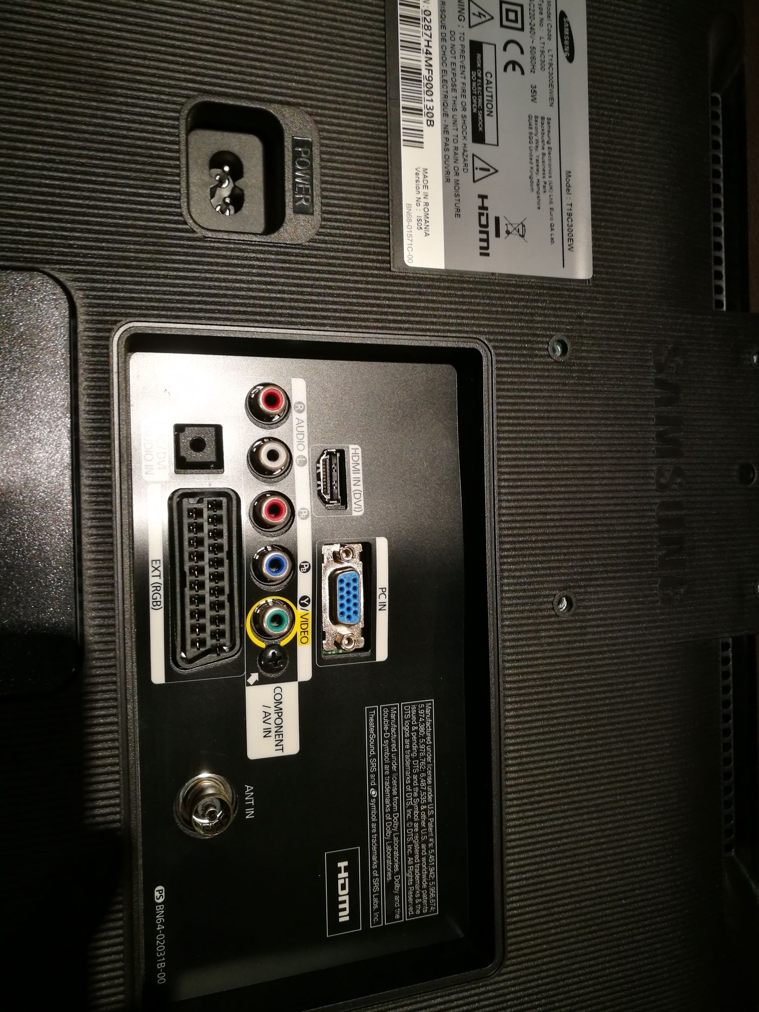 Tv/monitor e dvd