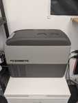Geleira Dometic CDF 26 com compressor até -18 graus| Cinzento 220 v