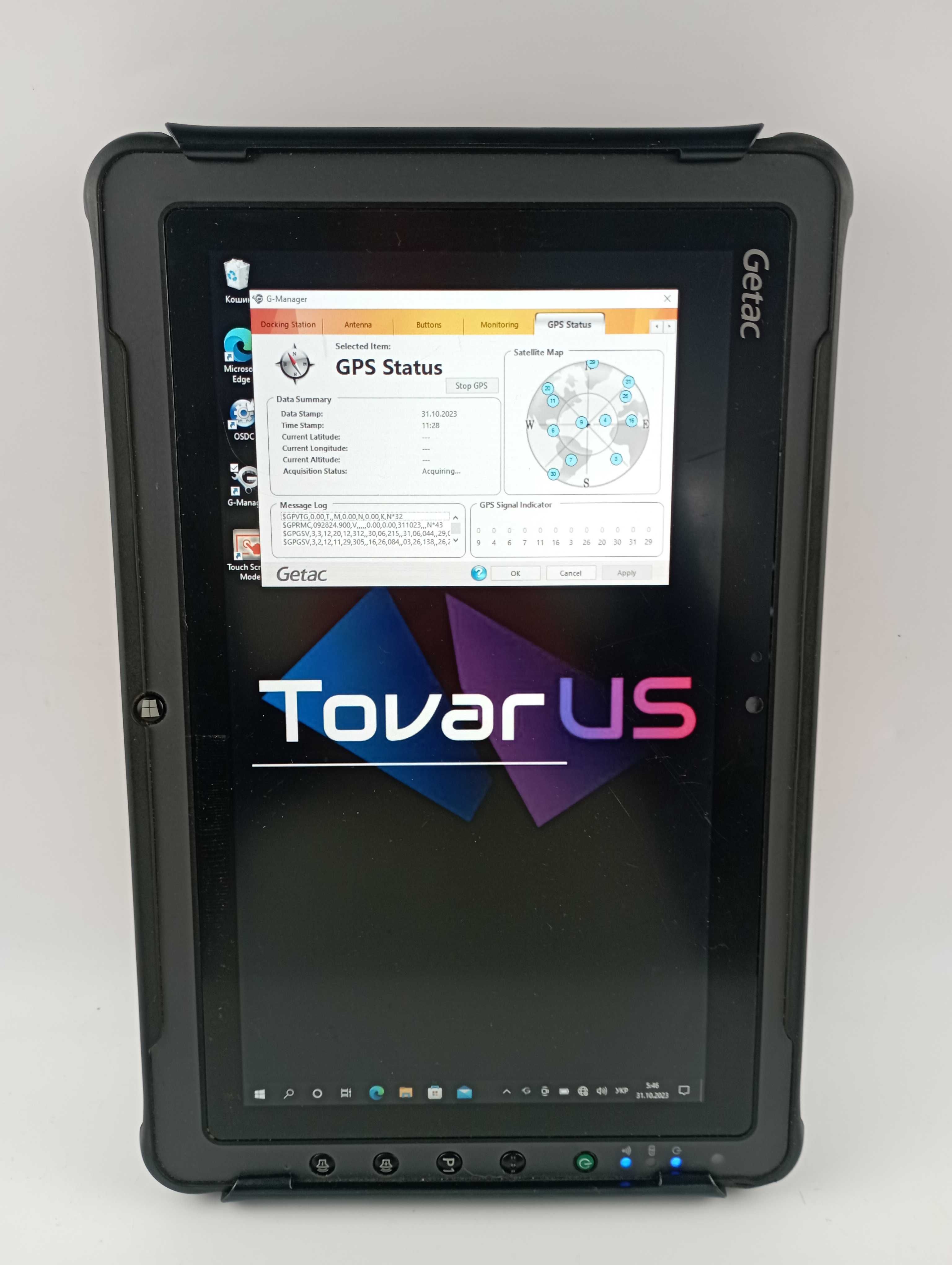 ТОП! Як новий Захищений планшет Getac F110 G3 i5-6200U GPS LAN 3G