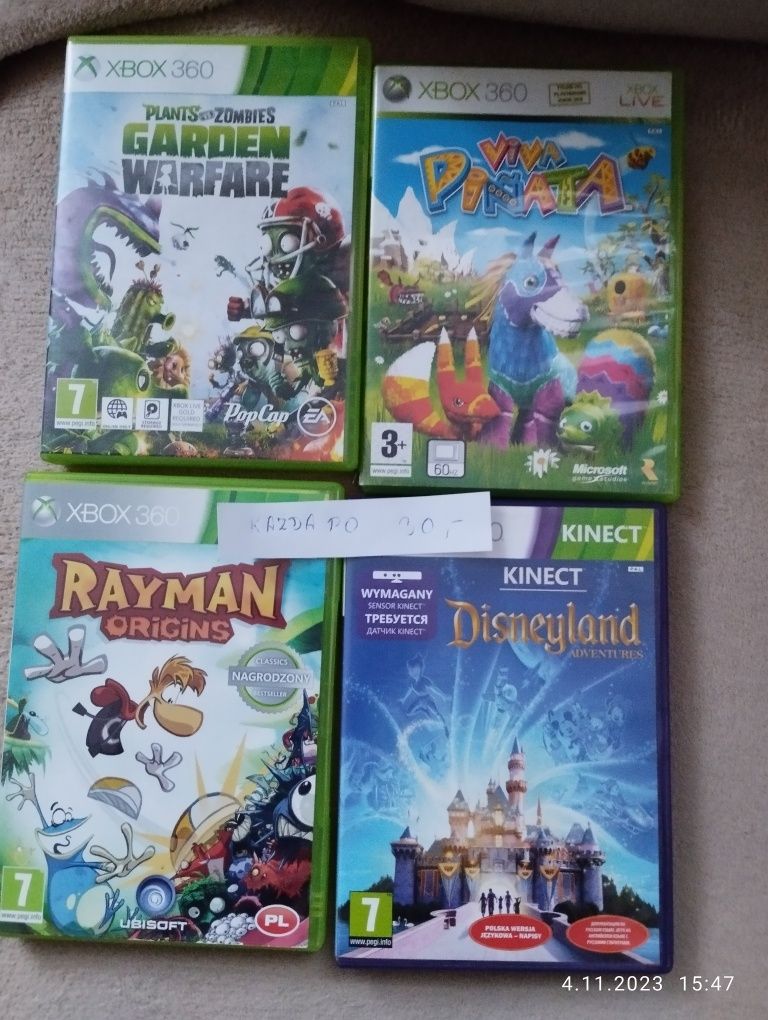 Xbox 360 gry różne