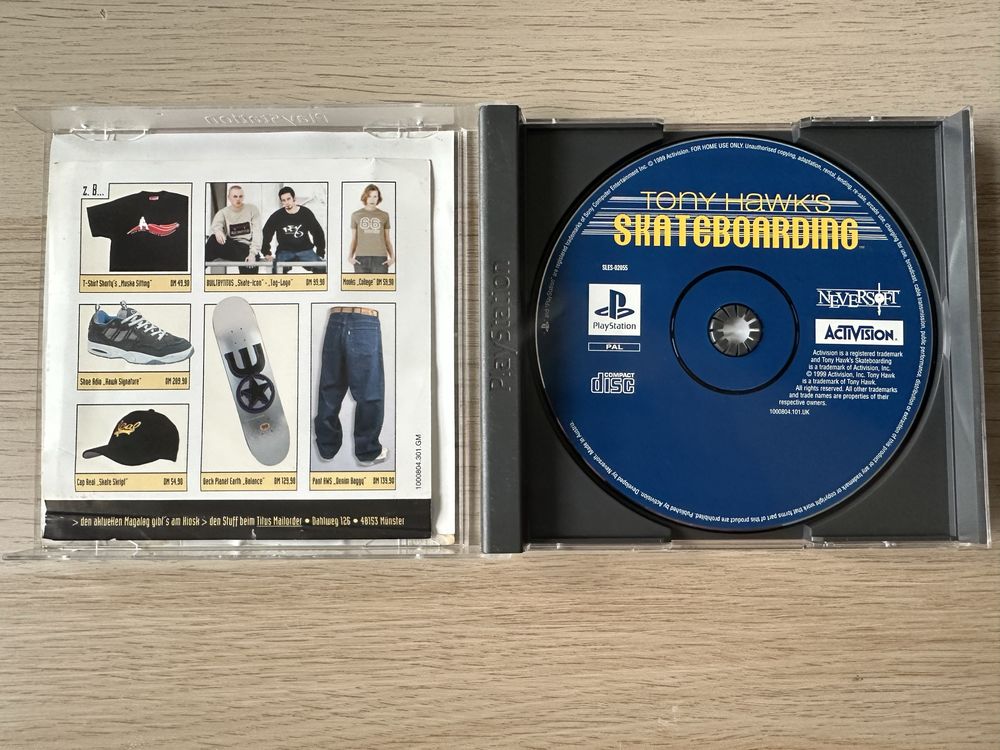 Tony Hawks Skateboarding PS1