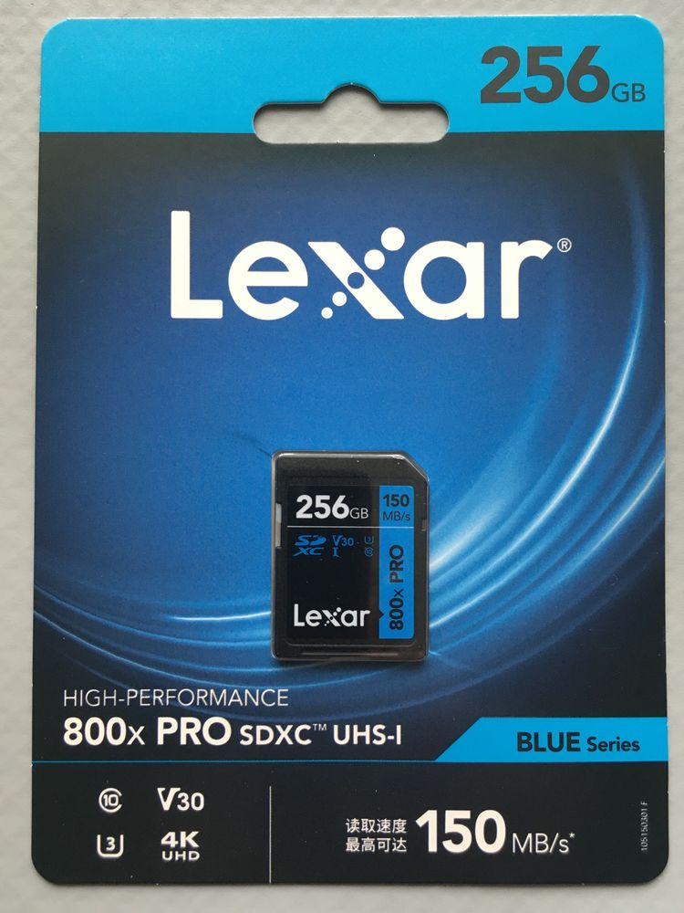 Карта памʼяті Lexar 128GB, 256GB; Карта памяти Lexar 128GB, 256GB