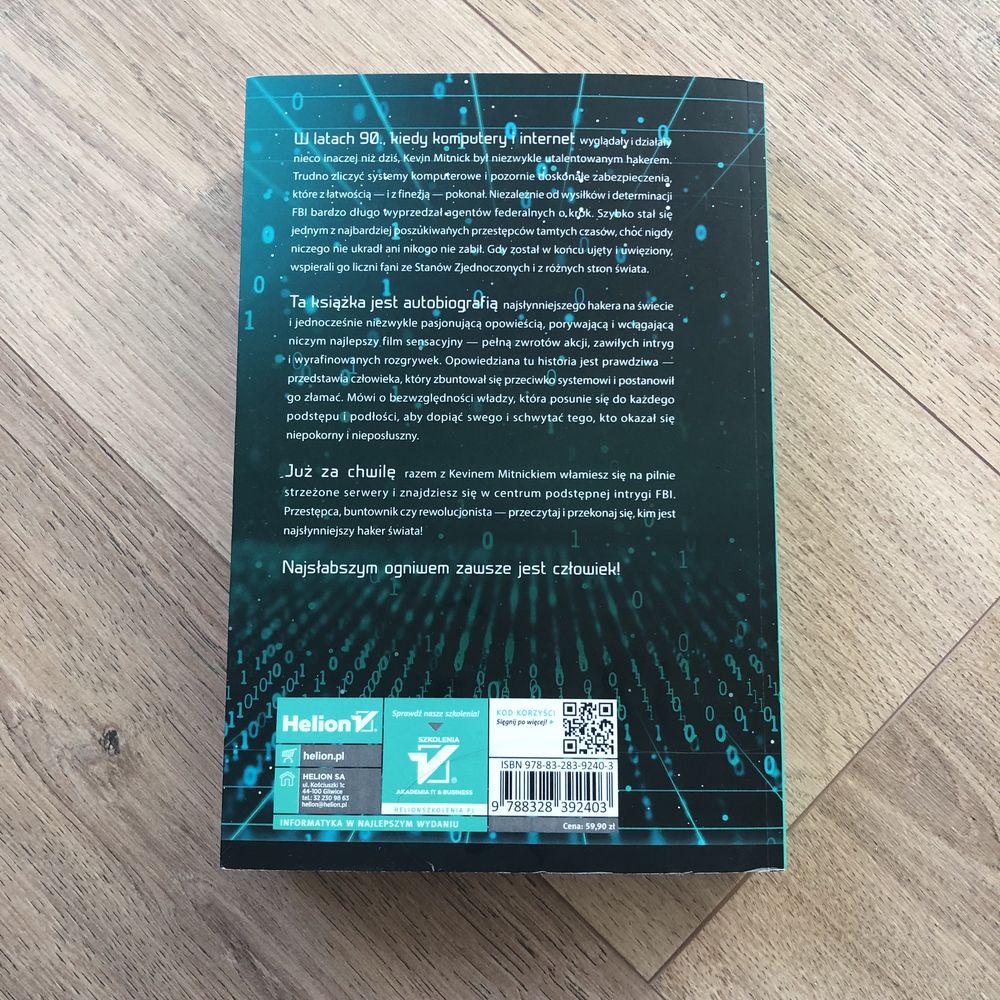 Książka Duch w sieci - Kevin Mitnick