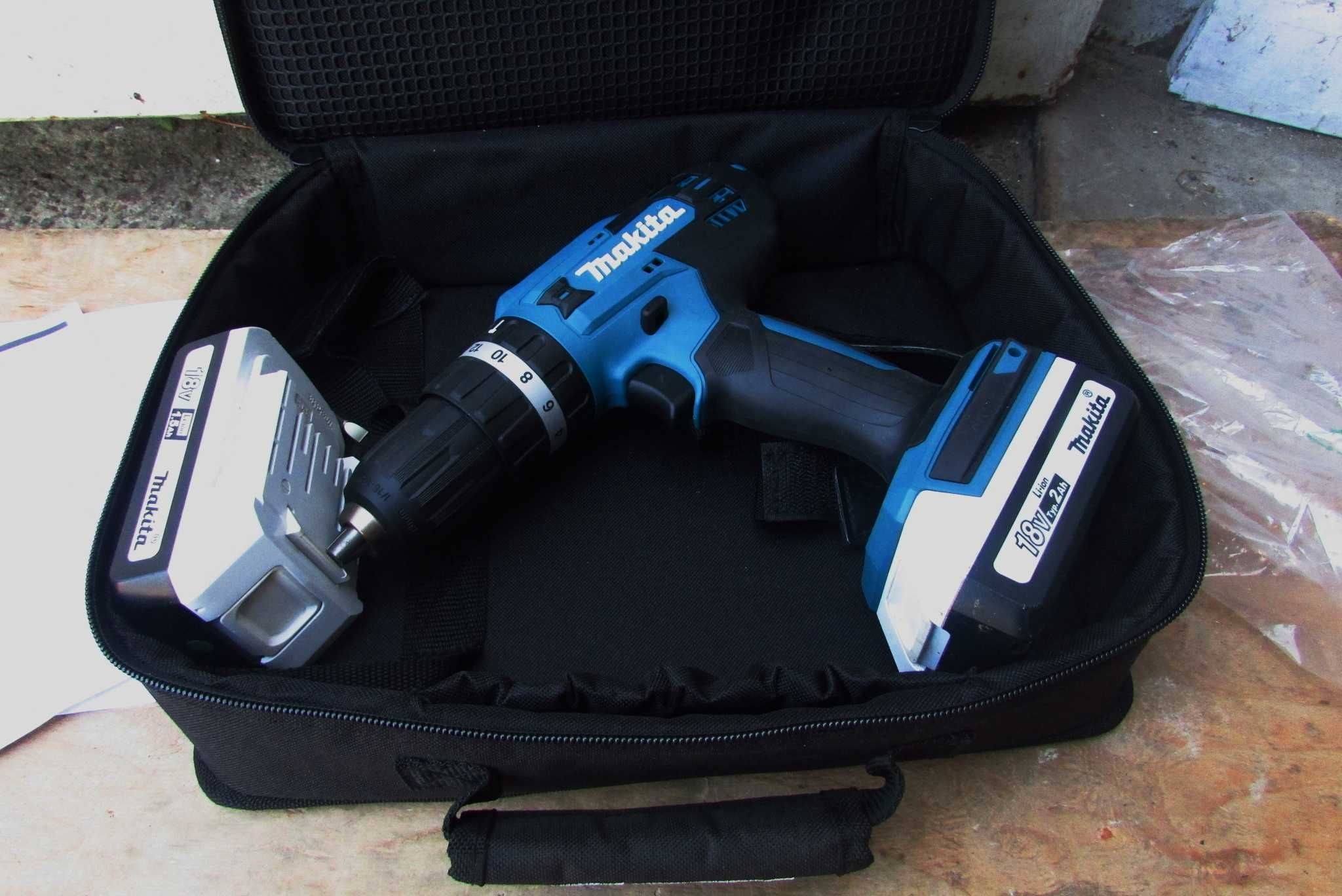 Шуруповерт акумуляторний ударний Makita HP488D  ОРИГІНАЛ