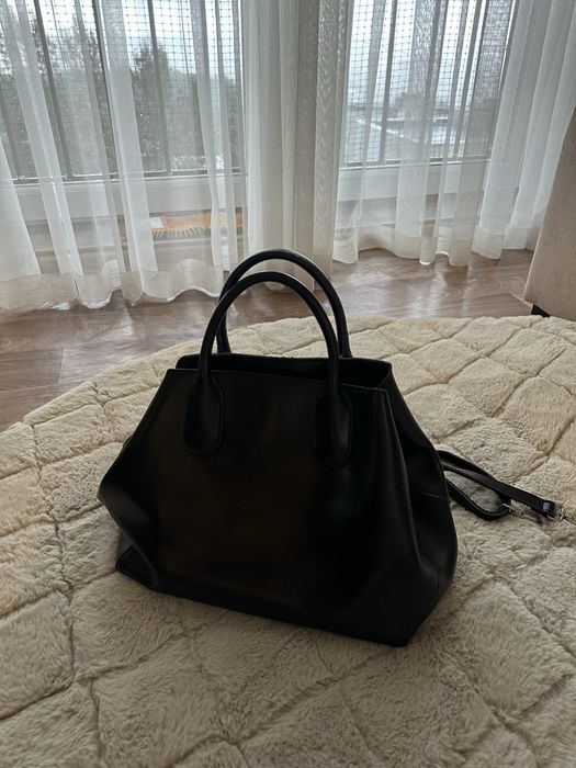 Шкіряна сумка tote bag