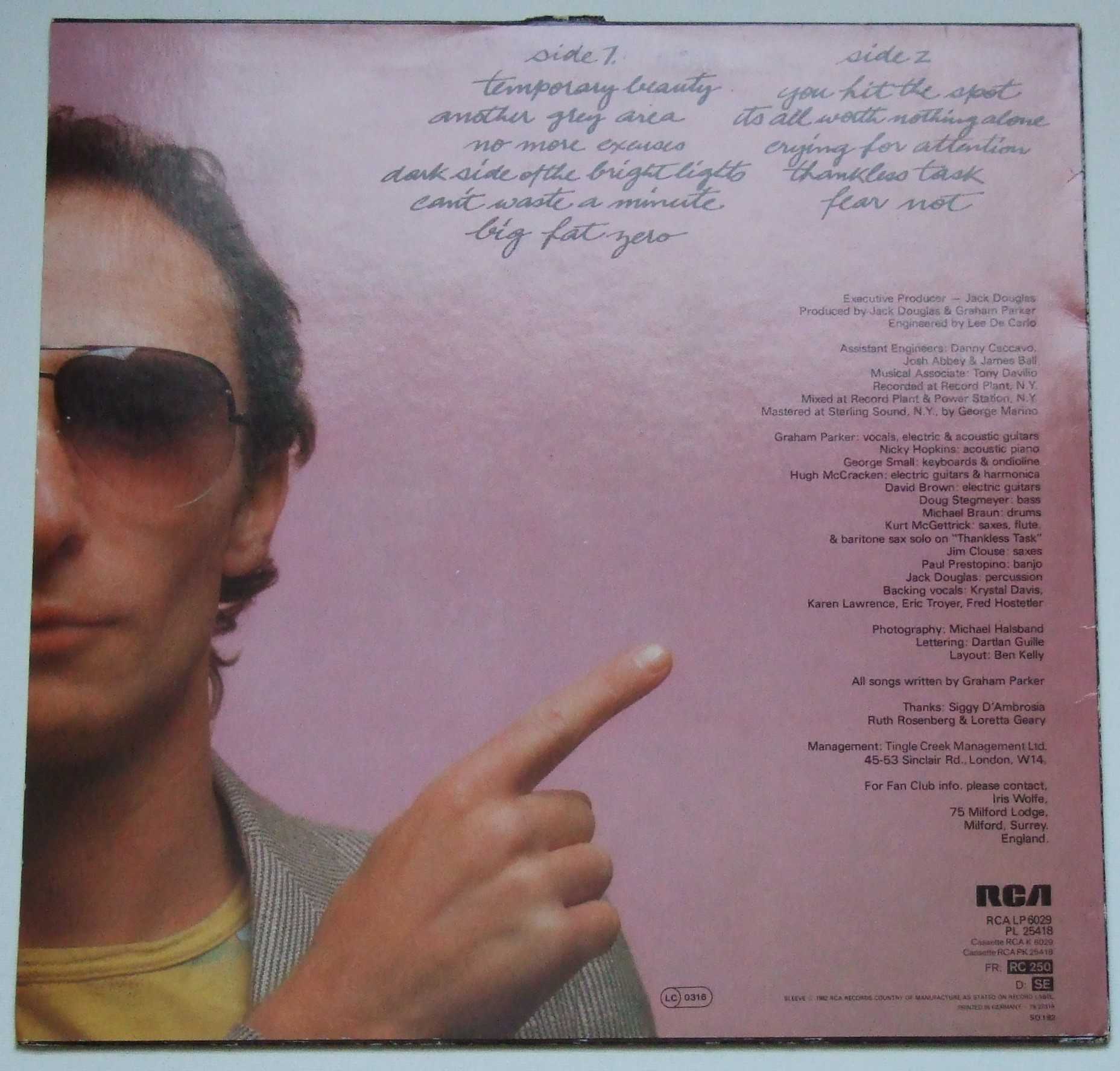 Graham Parker – Another Grey Area