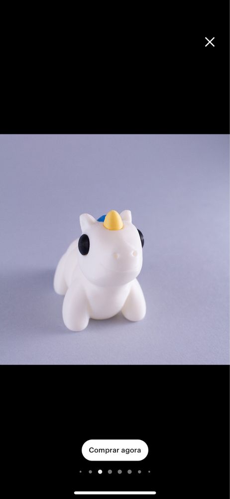 Unicornio bebé Articulado | Brinquedo Criança