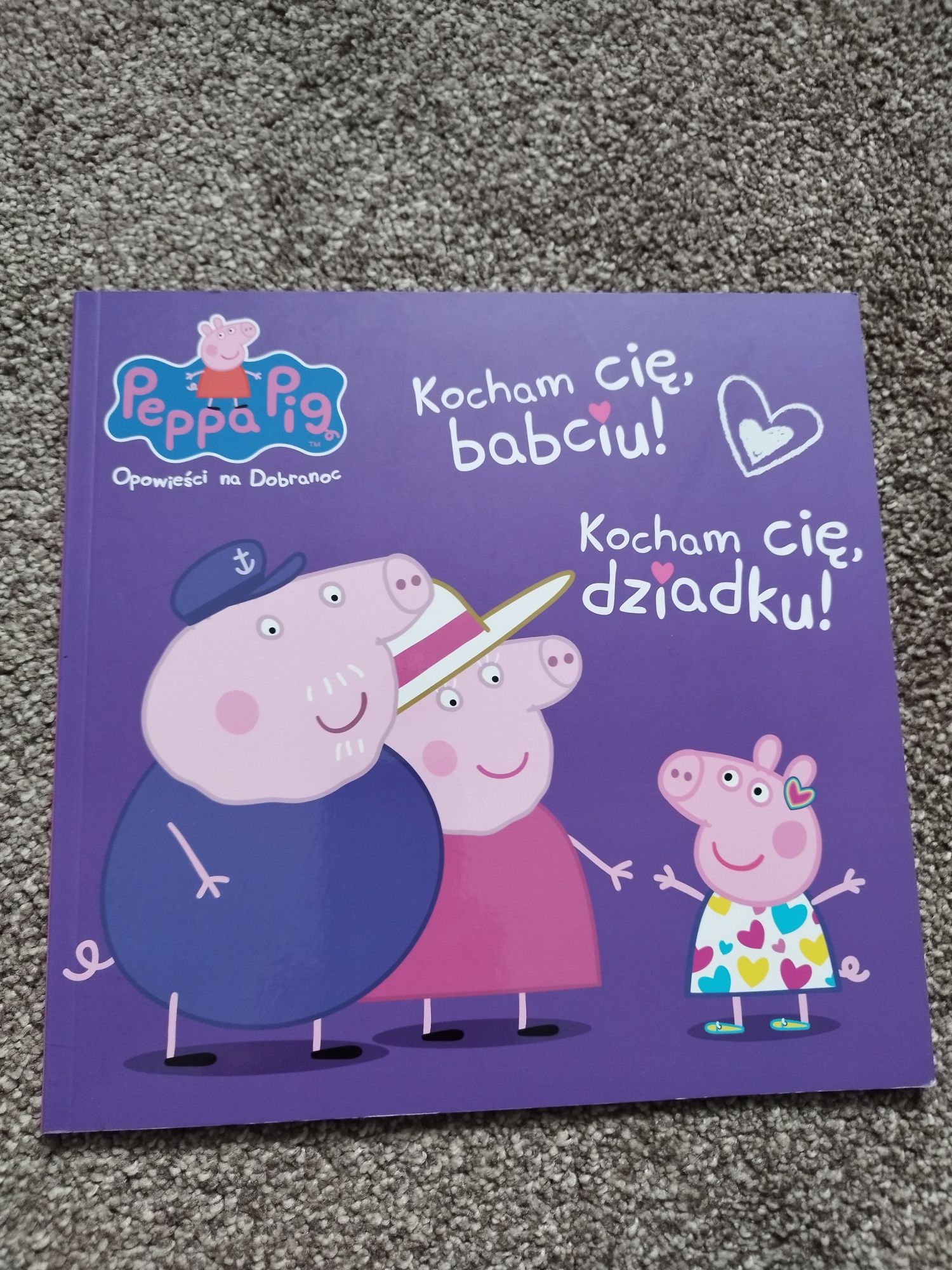 Świnka Peppa " Skarby ze strychu", " Kocham Cię Babciu..." Książki