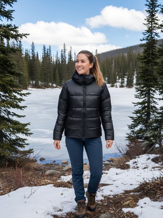 США! Крутий жіночий пуховик Marmot Guides Down 700 FP Оригінал! XS