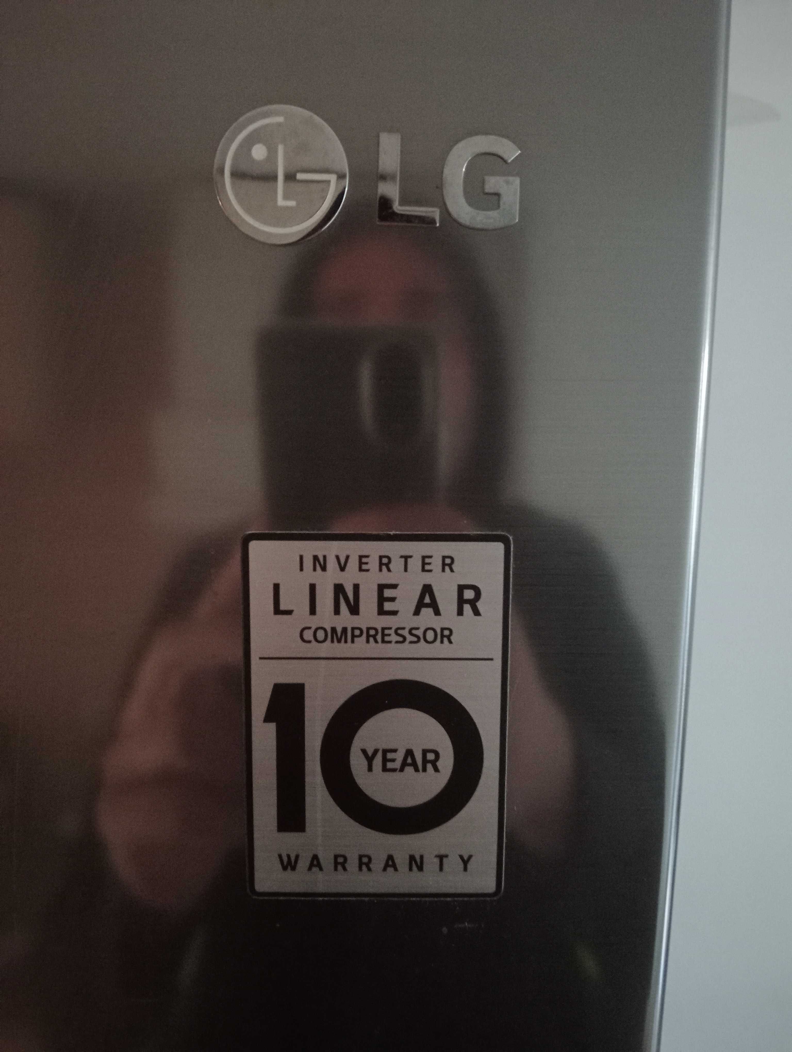 Frigorífico Combinado LG - GBB62PZFGN - 384L - (Inox / No Frost)