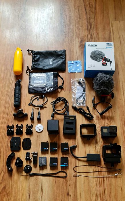 Gopro 7 black ! Mega zestaw do Vlogowania