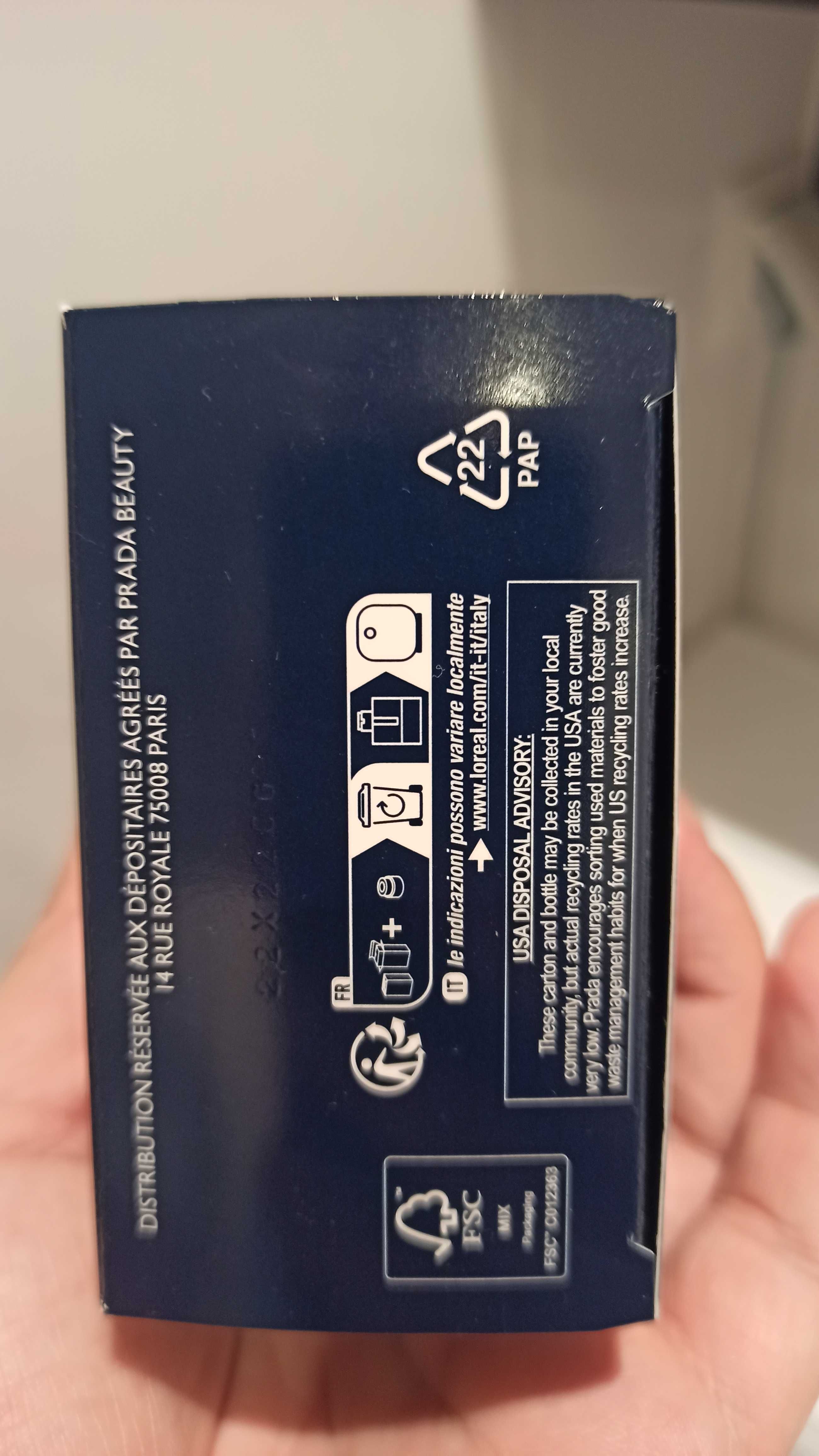 Opakowanie po wodzie toaletowej PRADA OCEAN