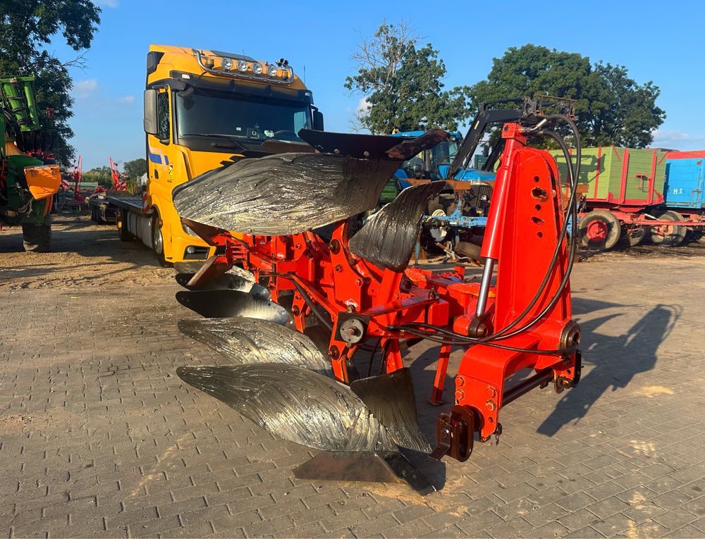 Pług 5 skibowy obrotowy Kuhn Multi Master 121 ramie do wału SUPER STAN