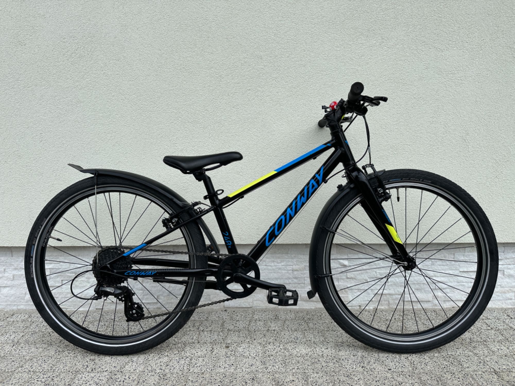 Rower CONWAY - koła 24, lekki aluminiowy, Shimano
